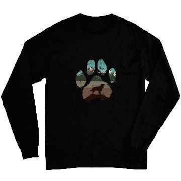 Discover Boykin Spaniel Paw Mom Dad Dog Lover Women Long Sleeves