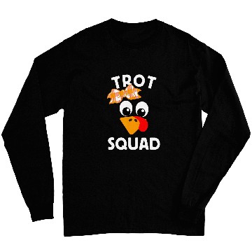 Discover Thanksgiving Running Turkey Trot Squad Long Sleeves