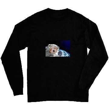 Discover Dog in Space Tibetan Terrier Long Sleeves