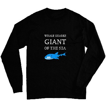 Discover Giant Whale Sharks Marine Life Shark Lover Long Sleeves