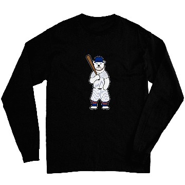 Discover Baseball Polar Bear Pete Long Sleeves