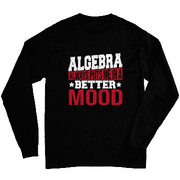 Discover Formulas Math Teacher Algrebra Long Sleeves