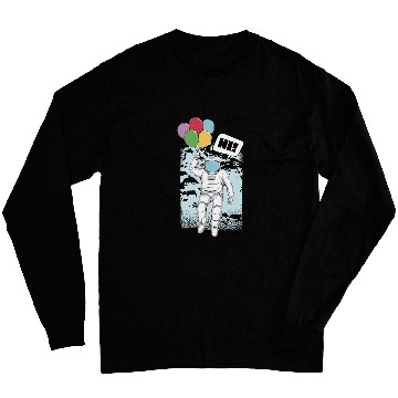 Discover Astronaut Balloon Planetary Science Long Sleeves