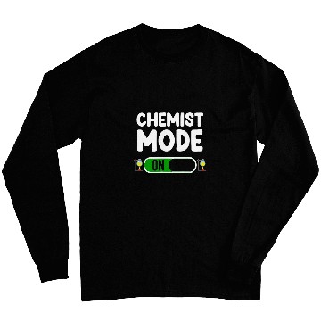 Discover Chemist Mode On Funny Particles Physics Theoretical Formula Long Sleeves