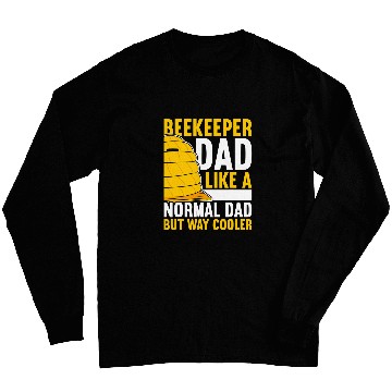 Discover Beekeeper Dad Bees Honey Beekeeping Long Sleeves