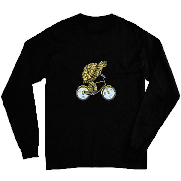 Discover Eastern Box Turtle On Bike Cycling Long Sleeves