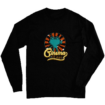 Discover Cinema is art for movie lovers Long Sleeves