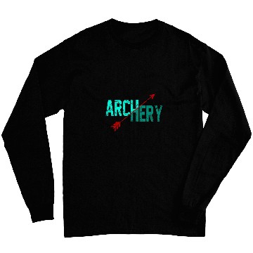Discover Funny Archery vintages Bow Hunting Loves Archery Tee Long Sleeves