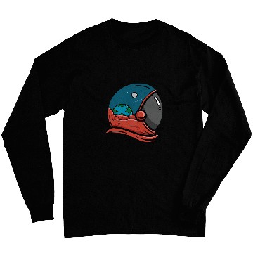 Discover Future Astronaut Universe Aerospace Engineer Galaxy Long Sleeves