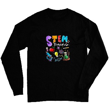 Discover Steminist STEM Teacher Science Technology Engineering Math 24 Long Sleeves