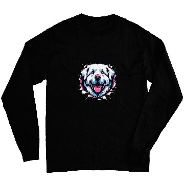 Discover Great Pyrenees Breaking Through Long Sleeves