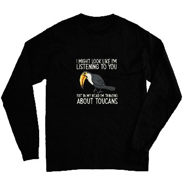 Discover Toucan Bird Rainforest Thinking About Toucans Long Sleeves