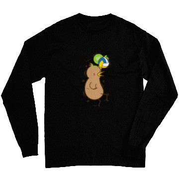 Discover Kiwi plays Volleyball Bird and Fruit Long Sleeves