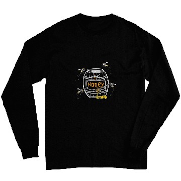 Discover HONEY Bee Honey Beehive Buzzing Beekeeping Design Bee Honey Long Sleeves