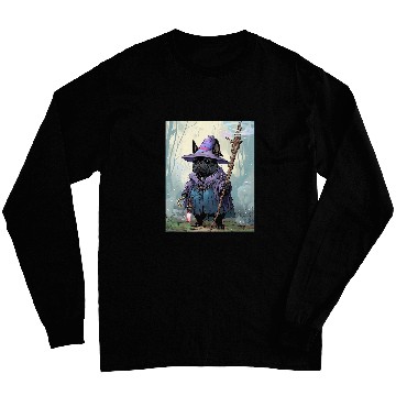 Discover French Bulldog Wizard Funny Dog Magic Long Sleeves