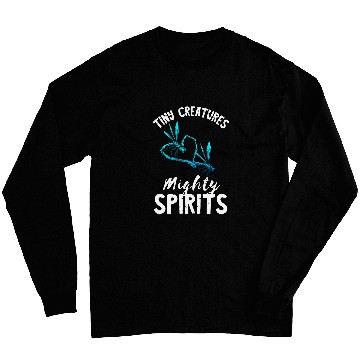 Discover Tiny Creatures Mighty Spirits Nature Insect Dragonfly Long Sleeves