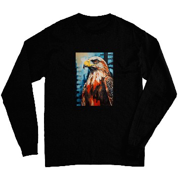 Discover Red Tail Hawks Native American Pacific Northwest Long Sleeves