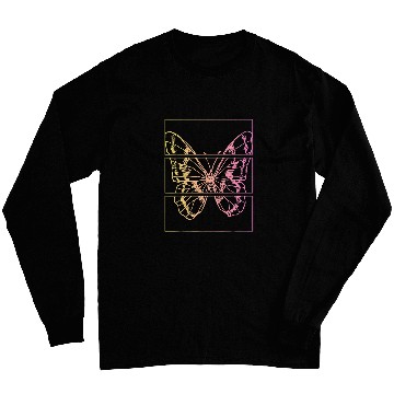 Discover Pastel Goth Aesthetic Butterfly Long Sleeves