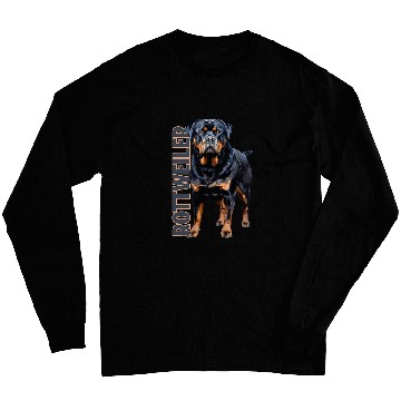Discover Rottweiler Watercolor Long Sleeves