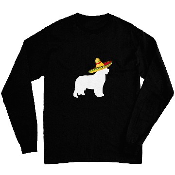Discover Newfoundland Sombrero Cinco De Mayo Funny Dog Long Sleeves