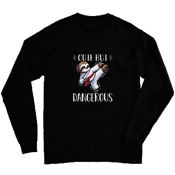 Discover Sloth Cute But Dangerous 3 Long Sleeves