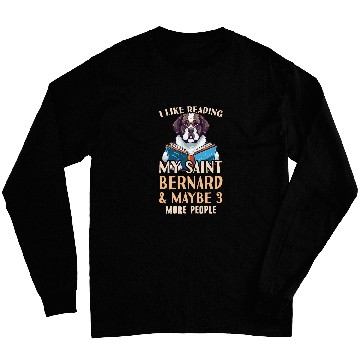 Discover Saint Bernard Reading Outfit Saint Bernard Mom Long Sleeves