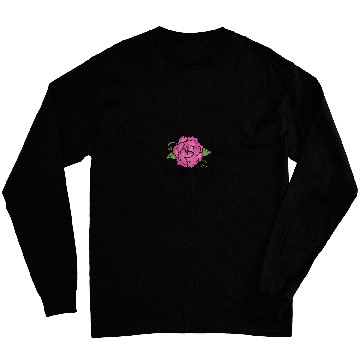Discover indianas Girl pink peony art indianas pride designs Long Sleeves