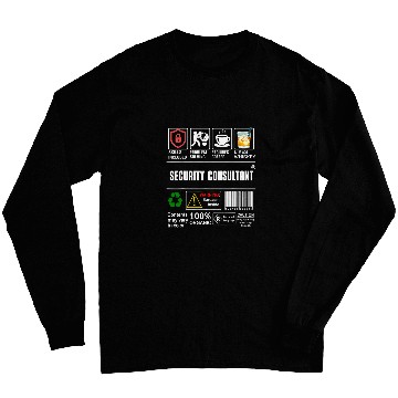 Discover Security Consultant Packaging Handling Coffee Whiskey Long Sleeves