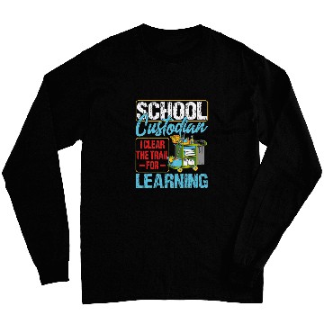 Discover School Custodian Clear Trail Learning 2Janitor Appreciation 21 Long Sleeves