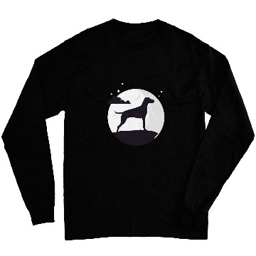 Discover Weimaraner Dog Retro 33 Long Sleeves
