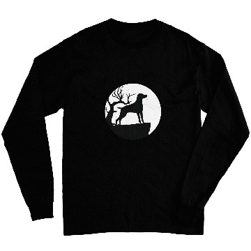 Discover Weimaraner Dog Retro 15 Long Sleeves
