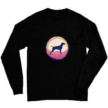 Discover Weimaraner Dog Retro 36 Long Sleeves