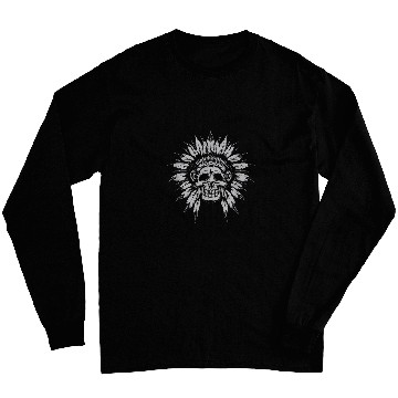 Discover Native American Gift for Kids Indian Chief Long Sleeves