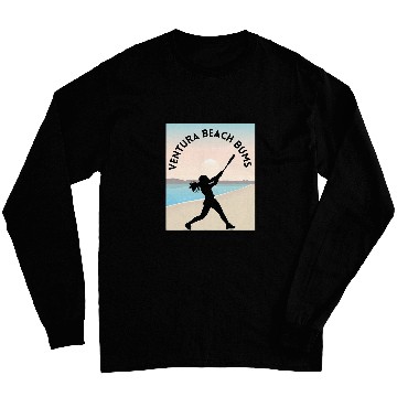 Discover Ventura Beach Softball Team Long Sleeves