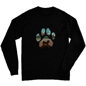 Discover Lhasapoo Paw Mom Dad Dog Lover Women Long Sleeves