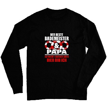 Discover The bests lifeguard 2dad is not easy Long Sleeves