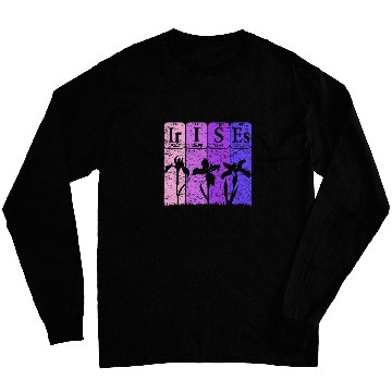 Discover Irises Periodic Table Elements Florist Irises Flowers Lover Long Sleeves