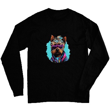 Discover Yorkshire Terrier vintages Style 1 Long Sleeves