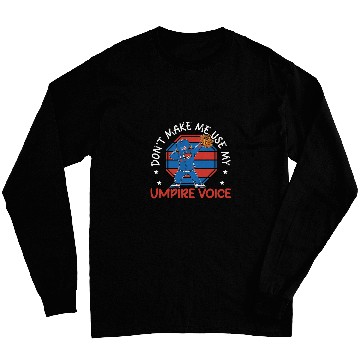 Discover Baseball Umpire Referee Game Official Outfield 1 Long Sleeves