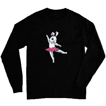 Discover Rabbit Ballet Dance Ballerina Bunny Dancing Danseuse Long Sleeves