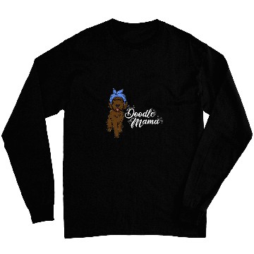 Discover Womens Doodle Mama Funny Labradoodle Goldendoodle Lover Long Sleeves