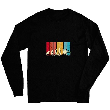 Discover Developer Evolution Retro Computer Scientist Programmer 2 Long Sleeves