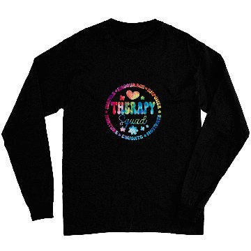 Discover Therapy Squad PT OT SLP Occupational Therapist Week Team 3 Long Sleeves