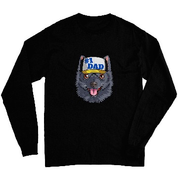 Discover Schipperke 1 Dog Dad Fathers Day Long Sleeves