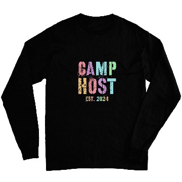 Discover Ever CAMP HOST Est 2024 Camping nurses Intents Captain Long Sleeves