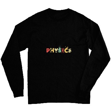 Discover Retro Science Subject Professor Scientist vintages Physics Long Sleeves