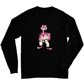 Discover Comic Flamingo does Karate Long Sleeves