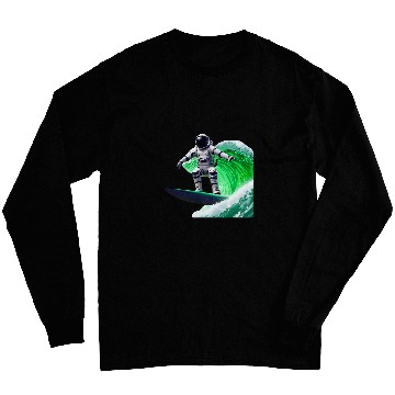 Discover Wave Surfer Astronaut Long Sleeves