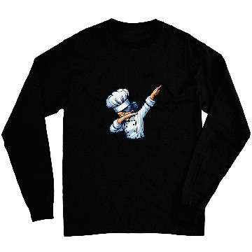Discover Womens Chef Dabbings Chief Cook Lover Cooking Funny Chef Long Sleeves