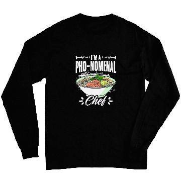 Discover Vietnamese Pho Noodles Asian Food PhoNomenal Chef Pho Soup Long Sleeves